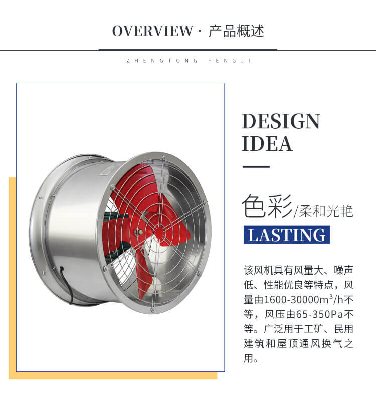 變頻管道不銹鋼風機的葉輪大小與效率有什么關系？